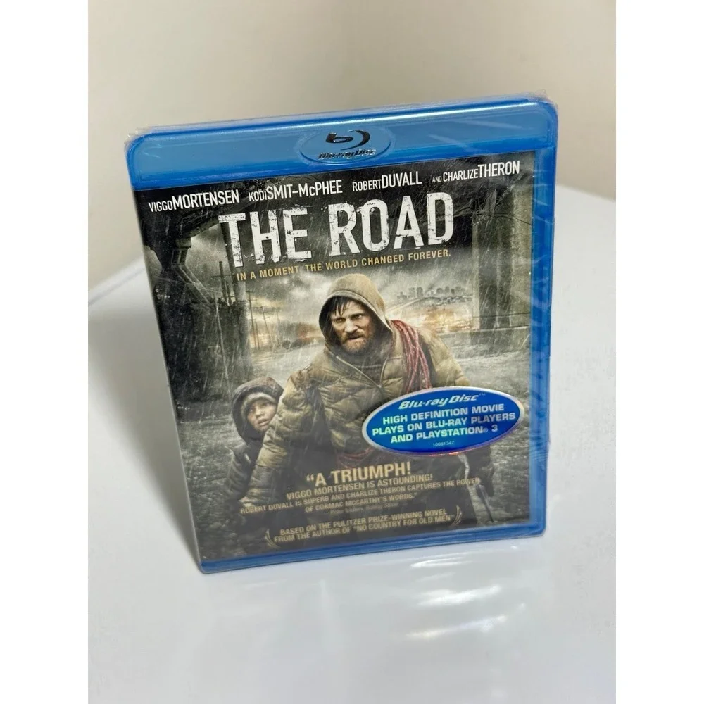 Sony The Road Blu-ray New Unisex One Size Blue Post-Apocalyptic Drama Movie